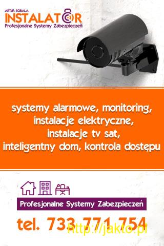 Monitoring, systemy alarmowe montaż Koszalin